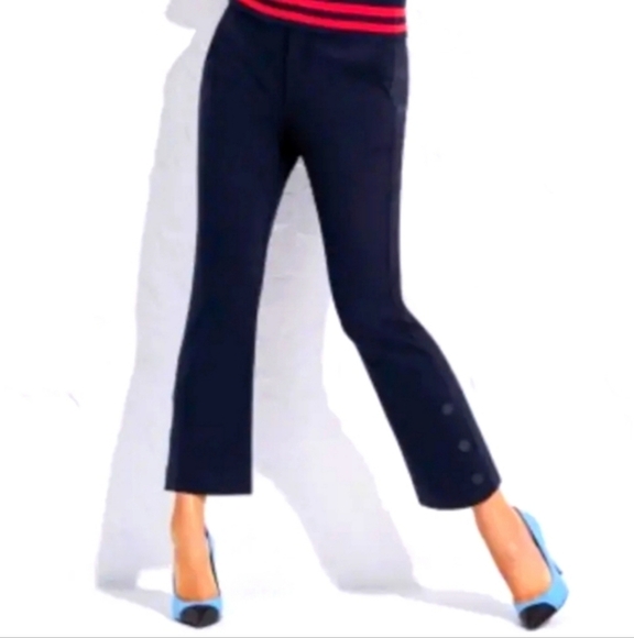 CAbi Black Ankle Cropped Pants - Picture 1 of 3